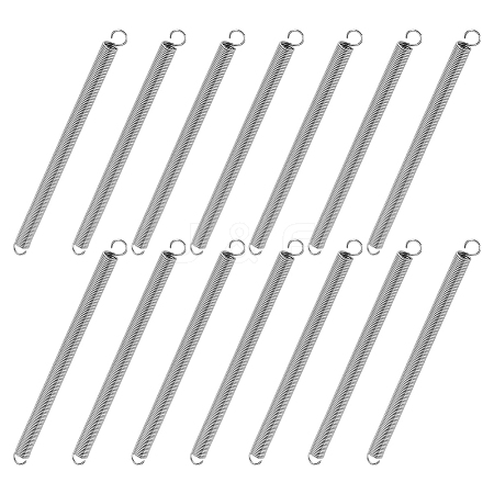 14Pcs 304 Stainless Steel Extension Spring with Dual Hook FIND-ME0003-32-1