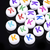 Initial Acrylic Beads X-OACR-E001-20K-1