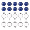 20Pcs 304 Stainless Steel Cabochon Connector Settings DIY-TA0015-44B-2