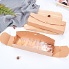 Foldable Creative Kraft Paper Box CON-WH0073-98-4