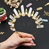 Natural Quartz Crystal Hair Bands PW-WG44B66-07-1