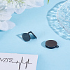 2Pcs Stainless Steel Clip-on Earrings EJEW-LP0007-046EB-1