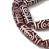Rice Shape Tibetan Style dZi Beads Strands G-A269-A24-01-4
