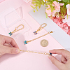 1Bag Butterfly Alloy Glass Water Bottle Charms HJEW-BM0001-58-3