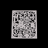 Frame Carbon Steel Cutting Dies Stencils X-DIY-F036-05-2