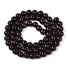 Dyed Natural Mashan Jade Round Beads Strands G-T139-6mm-67I-3