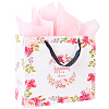 1Pc Flower Printed Paper Bags ABAG-SP0001-14B-1