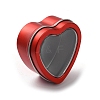 Tinplate Iron Heart Shaped Candle Tins CON-NH0001-01A-2