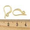 Brass Earring Hooks KK-L075-008LG-3