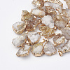 Natural Druzy Agate Pendant X-G-Q494-76F-1