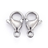 Tarnish Resistant 304 Stainless Steel Lobster Claw Clasps STAS-AB11-2