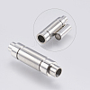 304 Stainless Steel Magnetic Clasps STAS-O114-015P-1
