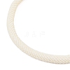4.5MM Round Nylon Milan Cord Bracelet Making BJEW-I245-01G-30-2