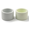 Fingerinspire 2Pcs 2 Colors Cement Candle Cups AJEW-FG0001-93B-1