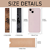 1 set Wood Bookmarks Set AJEW-CP0001-78B-2