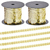 2Rolls Plastic Paillette Beads FIND-CY0001-13B-1