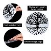 Plastic Reusable Drawing Painting Stencils Templates DIY-WH0244-032-3