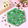 150Pcs 15 Style Alloy Enamel Pendants ENAM-SZ0002-03-3