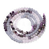 Natural & Synthetic Mixed Gemstone Beads Strands G-D080-A01-02-35-2