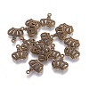 Tibetan Style Alloy Pendants TIBEP-EA9087YKG-AB-FF-2