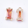 Transparent Glass Charms X-GLAA-T007-13E-2