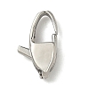 304 Stainless Steel Lobster Claw Clasps STAS-B089-01G-P-1