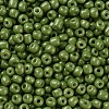 Baking Paint K9 Glass Seed Beads SEED-US0003-4mm-K9-2