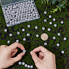 150Pcs Craft Style Acrylic Beads SACR-UN0001-03-4