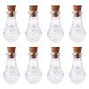 10Pcs Clear Glass Wishing Bottles AJEW-TA0002-85A-3