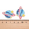 Space Planet Alloy Enamel Cabochons AL-CBA1A6F-07KCG-H-3