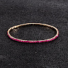 Alloy Rhinestone Cup Chain Bracelets for Women WG1E62A-11-1