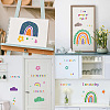 8 Sheets 8 Styles PVC Waterproof Wall Stickers DIY-WH0345-209-6