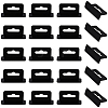 80Pcs Rectangle PP with PE Hanging Tabs KY-CP0001-35A-1