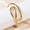 304 Stainless Steel Cuff Bangles for Women BJEW-F540-01G-5