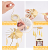 Stainless Steel Rotating Tealight Candle Holder DIY-WH0021-42G-05-4