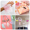Feather Costume Accessories AJEW-TAC0003-21-9