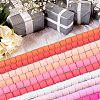 SUNNYCLUE 610Pcs 10 Colors Handmade Polymer Clay Bead Strands CLAY-SC0001-38A-4