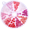125Pcs 5 Colors Resin UV Reactive Beads RESI-PA0001-33B-1