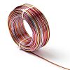 5 Segment Colors Round Aluminum Craft Wire AW-E002-2mm-B03-3