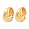 Brass Hoop Earrings EJEW-U055-21G-2