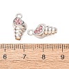 Alloy Rhinestone Pendants RB-CBAA597-01P-3