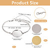 DIY Alloy Bracelet Making Kits DIY-CA0007-61-2