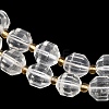 Grade A Natural Quartz Crystal Beads Strands G-K303-A11-12mm-3