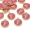 Golden Plated Alloy Enamel Charms LS-ENAM-S118-08F-4