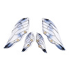 Transparent Epoxy Resin Pave Rhinestone Big Pendants RESI-TAC0021-97B-2