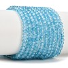 Natural Blue Topaz Beads Strands G-B175-A21-3x4mm-2