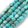 Dyed Natural Imperial Jasper Beads Strands G-U011-A01-01-1