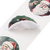 Christmas Round with Word Roll Stickers DIY-S045-01G-2