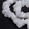 Natural White Jade Beads Strands X-G-F703-02-3