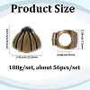 1Bag Tibetan Stylel Alloy Beads FIND-BM0001-34B-2